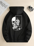 Flower Skull Hoodie