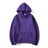 Men's Spring/Autumn Plain Hoodie
