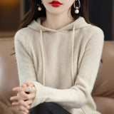 Women's Casual Hooded Sweater Pullover