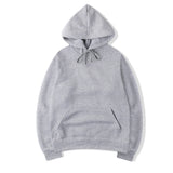 Men's Spring/Autumn Plain Hoodie