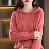 Women's Casual Hooded Sweater Pullover