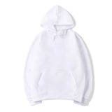 Men's Spring/Autumn Plain Hoodie