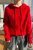 Women's Thicker Casual Hooded Sweater