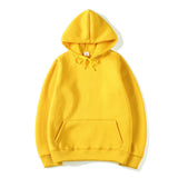 Men's Spring/Autumn Plain Hoodie
