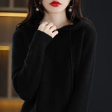 Women's Casual Hooded Sweater Pullover