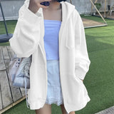 Women's Oversized Zip-up