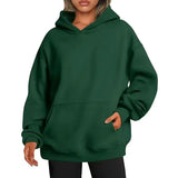 Casual Plain Hoodie