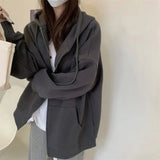 Women's Oversized Zip-up