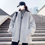 Women's Oversized Zip-up