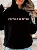 Women's For God So Loved Hoodie