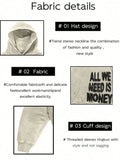 Women's All We Need Is Money Baggy Hoodie