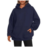 Casual Plain Hoodie