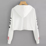 Women's Harajuku American Flag Hoodie